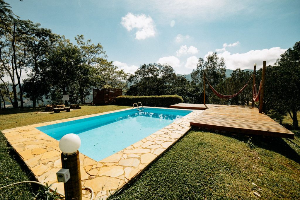 Pool decking and wooden deck construction in Winchester VA